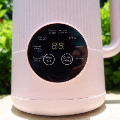 Máy làm sữa hạt mini SEKA công suất 800W. dung tích 1,2 lít  8 chức năng hàng chính hãng