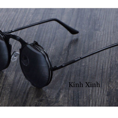 Kính mát, Kính râm Nam Nữ Mắt Tròn Thời Trang Đi Ngày và Đêm