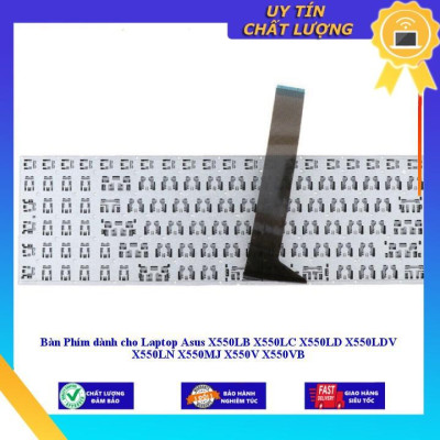 Bàn Phím dùng cho Laptop Asus X550LB X550LC X550LD X550LDV X550LN X550MJ X550V X550VB - Hàng Nhập Khẩu New Seal