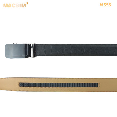 Thắt lưng nam da thật cao cấp nhãn hiệu Macsim MS54