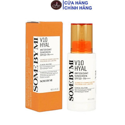 Kem Chống Nắng Some By Mi V10 Hyal Antioxidant Suncreen SPF 50+ PA++++ 40g
