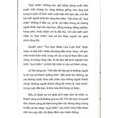 Tìm Quý Nhân Của Cuộc Đời