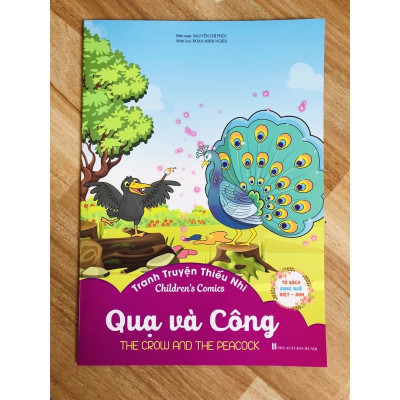 Sách - Combo Bộ Truyện Cổ Tích Việt Nam - Thế Giới - Ngụ Ngôn Song Ngữ Anh Việt Cho Bé - Quét Mã Nghe Đọc ( 3 Túi )
