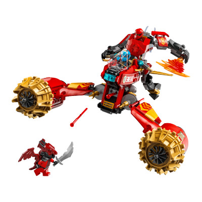 LEGO NINJAGO 71830 Đồ Chơi Lắp Ráp Chiến Giáp Và Xe Chiến Đấu (333 chi tiết)