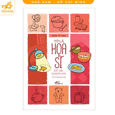 Sách - Series sách tô màu: Tớ là họa sĩ (Nhã Nam HCM)