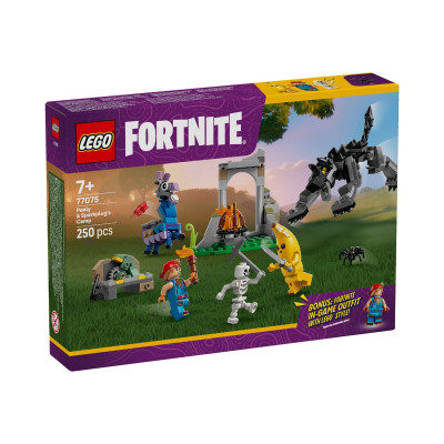 LEGO FORNITE 77075 Đồ Chơi Lắp Ráp Trại Phiêu Lưu Của Peely Và Sparkplug (250 chi tiết)