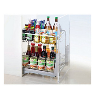  Giá Gia Vị Inox Nan Dẹt Ray Giảm Chấn EUROGOLD (ES61, EP) - Hàng chính hãng