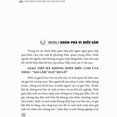 Sách - Thông Điệp Từ Những Biểu Cảm Và Ngôn Ngữ Cơ Thể - TSKN