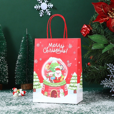 Túi Quà Giáng Sinh Túi Giấy Giáng Sinh Túi Đựng Mùa Giáng Sinh ( 20cm x 11cm x Cao: 27cm)