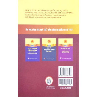 Sách - Luật Xuất Bản (Hiện Hành) - NXB Chính Trị Quốc Gia Sự Thật