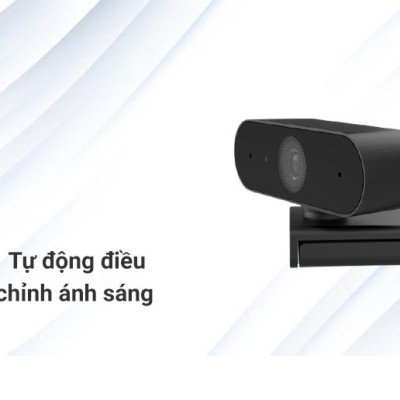 Webcam Hikvision Full HD 1080P siêu nét, phù hợp việc học online, trò chuyện trực tuyến - Hàng chính hãng