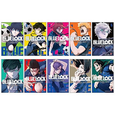 Combo Manga - BlueLock: Tập 1 - 10 (Bộ 10 Tập)
