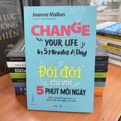Đổi Đời Chỉ Với 5 Phút Mỗi Ngày - Vanlangbooks