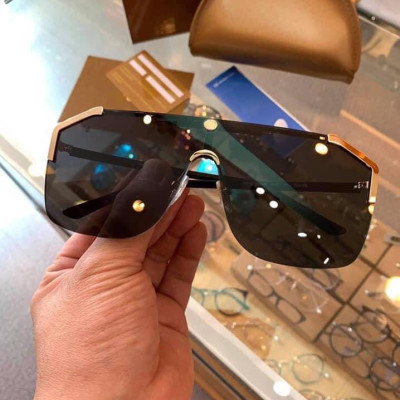 Kính Râm, Kính Mát Nam Nữ Mắt Vuông Kim Loại + Tặng Fullbox Phụ Kiện Hộp Đựng và Khăn Lau