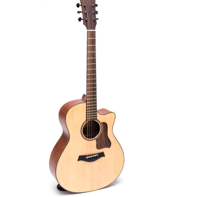 Đàn Guitar Acoustic DT350 full gỗ hồng đào âm thanh tốt sử dụng lâu dài