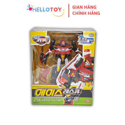 Đồ Chơi Mô Hình Lắp Ráp Xe Hơi Biến Hình Cỡ Vừa HELLO CARBOT Ace Rescue