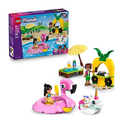 Đồ Chơi Lắp Ráp Bữa Tiệc Hồ Bơi Của Kỳ Lân Và Hồng Hạc LEGO FRIENDS 42658 (99 chi tiết)