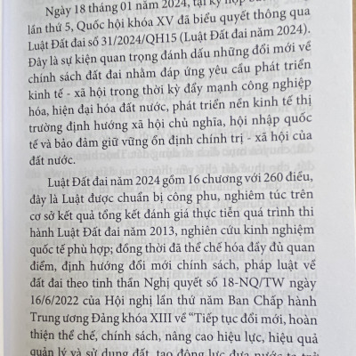 Tìm hiểu Luật Đất Đai Năm 2024