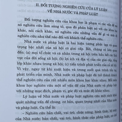 Giáo trình Lý luận về Nhà Nước và Pháp Luật (Tái bản lần thứ năm, có sửa chữa, bổ Sung) 