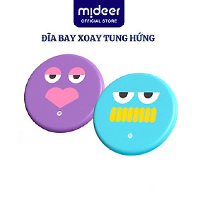 Đĩa bay xoay tung hứng đĩa ném Frisbee thể thao Mideer Soft Sport Frisbee