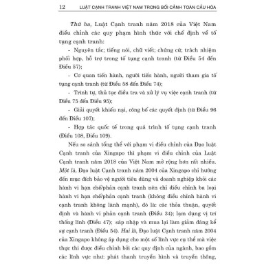 Luật cạnh tranh Việt Nam trong bối cảnh toàn cầu - bản in 2024