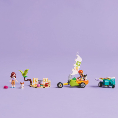 LEGO FRIENDS 42641 Đồ Chơi Lắp Ráp Cuộc Phiêu Lưu Xe Scooter Và Lướt Sóng (113 chi tiết)