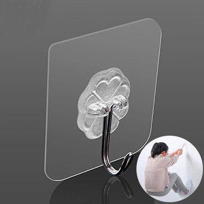 Combo 10 móc treo đồ dán tường