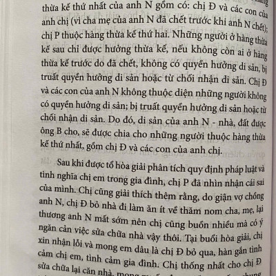 Một Số Vụ Việc Điển Hình Trong Công Tác Hoà Giải Ở Cơ Sở 