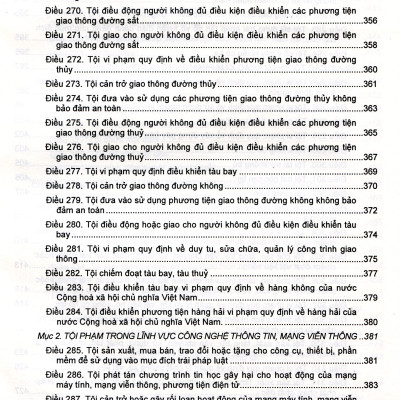 Phương Pháp Định Tội Danh Với 538 Tội Phạm Quy Định Trong Bộ Luật Hình Sự Năm 2015, Được Sửa Đổi, Bổ Sung Năm 2017 (Tái Bản Có Bổ Sung)