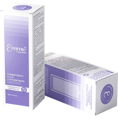 Tinh chất trẻ hóa ban đêm Emmié By Happyskin 12% Mandelic Acid + 0.3% Retinol (30ml) - Hàng chính hãng