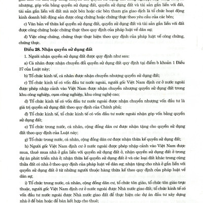 Luật Đất Đai Và Các Văn Bản Hướng Dẫn Mới Nhất