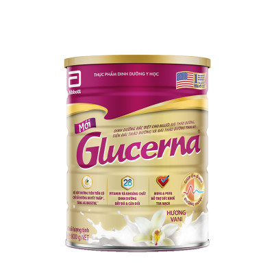 Thực phẩm dinh dưỡng y học Glucerna hương vani 800g/850g