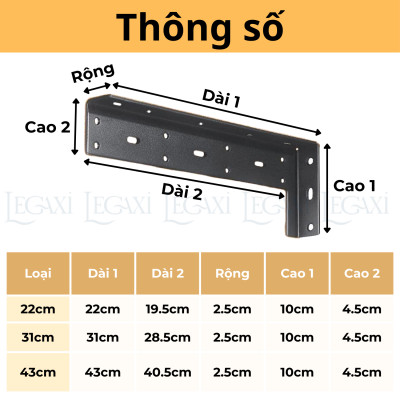 Ke Đỡ Tủ Tường, Bass Treo Kệ Pat Treo Kệ Ti Vi Giá Đỡ Bàn Học Tủ Kệ Chén Bát Phòng Khách Nhà Bếp Legaxi