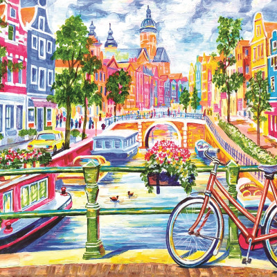 Bộ Tranh Xếp Hình Minh Châu 500 Mảnh Ghép – Nơi Ta Đã Hẹn (40x50cm)