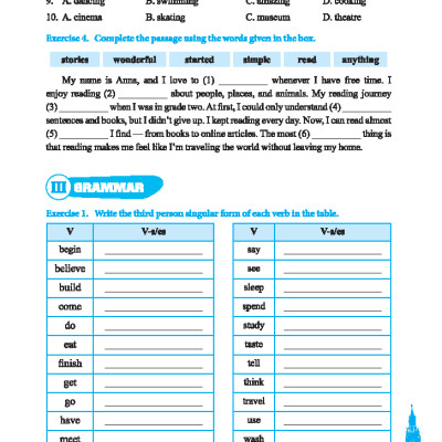 Sách - GLOBAL SUCCESS - Bài Tập Cuối Tuần Tiếng Anh Lớp 7 Tập 1 (Có đáp án)