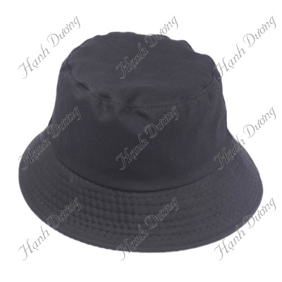 Mũ tai bèo nam nữ thêu mặt cười dễ thương, vành rộng chống nắng tốt, chất liệu vải mềm mại