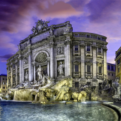 Bộ tranh xếp hình cao cấp 500 mảnh ghép – Trevi Fountain (40x50cm)