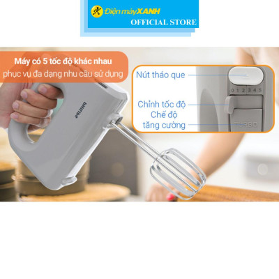 Máy đánh trứng Philips HR3705/20 - Hàng Chính Hãng