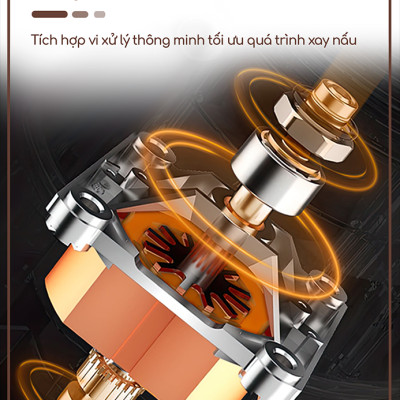 [Hàng Chính Hãng] Máy Làm Sữa Hạt DrHomie AN60 - Phiên Bản Chống Khê, Chống Trào Hàng Đầu Việt Nam - Bảo Hành 12 Tháng