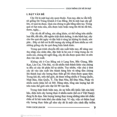 Sách - Cách Trồng Cây Dẻ Ăn Hạt - NXB Nông Nghiệp