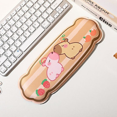 Miếng Lót Chuột MousePad Kê Tay Bàn Phím Hoạt Hình Shin Chuột Lang Nước Gấu Rồng Cute_ Hàng chính hãng
