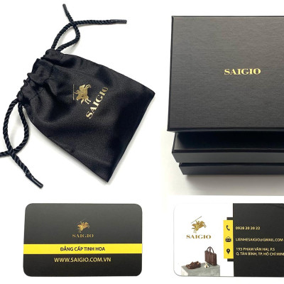 Bao Da Cao Cấp Dành Cho Apple AirTag, Chất Liệu Da Bò Thật 100%, AirTag Case Chống Sốc-Chống Bám Bụi-Chống Bám Vân Tay-Chống Xước - Hàng Chính Hãng SAIGIO