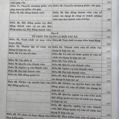 Luật Các Tổ Chức Tín Dụng Năm 2024 - So Sánh và Bình Luận
