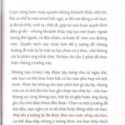 Đổi Đời Chỉ Với 5 Phút Mỗi Ngày - Vanlangbooks