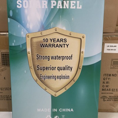 [Tặng dây 5m] Tấm Pin Năng Lượng Mặt Trời Mono 30W, 6V dùng cho Đèn Năng Lượng Mặt Trời