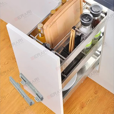 {Chính hãng} Kệ dao thớt chai lọ Inox 304 dạng hộp Gerari