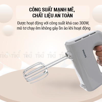 Máy Đánh Trứng Philips HR3705 (300W) - Hàng Chính Hãng