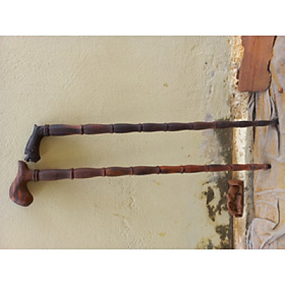 Gậy batong bằng gỗ trắc dành cho người già 