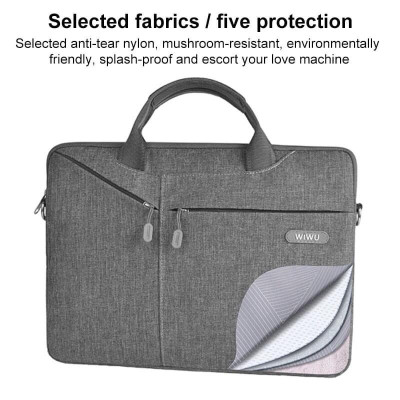 Túi Đeo City Commuter Bag Dành Cho Laptop, Ultrabook Thiết Kế Không Thấm Nước, Chống Sốc, Chống Rơi - Hàng Chính Hãng