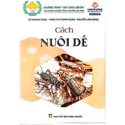 Sách - Cách Nuôi Dế - NXB Nông Nghiệp